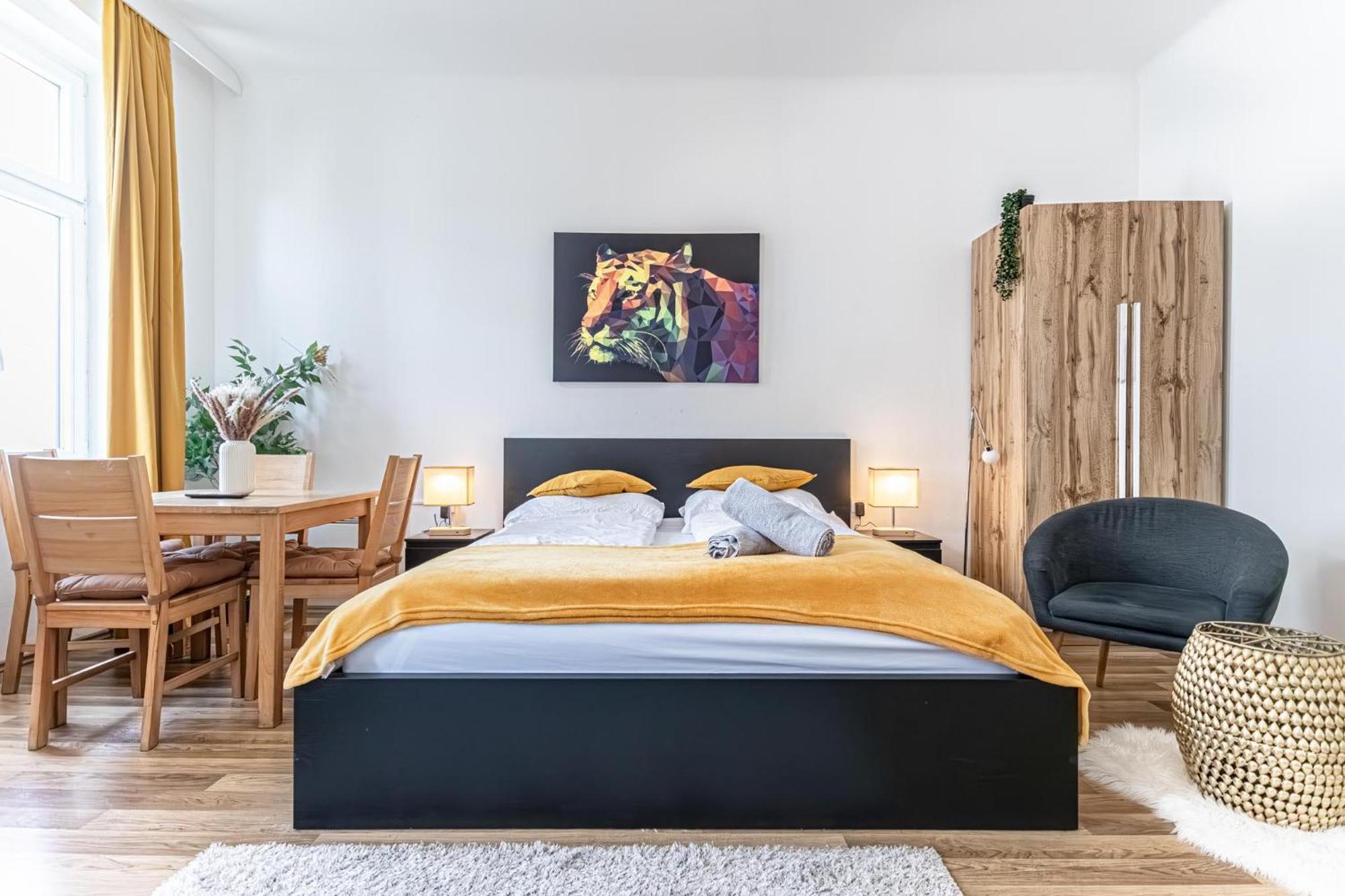 Explore Vienna: 1Br Retreat Near Westbahnhof Exterior foto